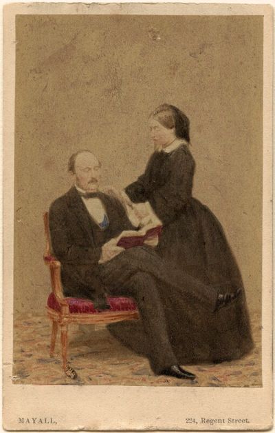 queen victoria and albert reading book credit: national portrait gallery