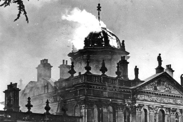 when was the fire at castle howard 1940 castle howard fire